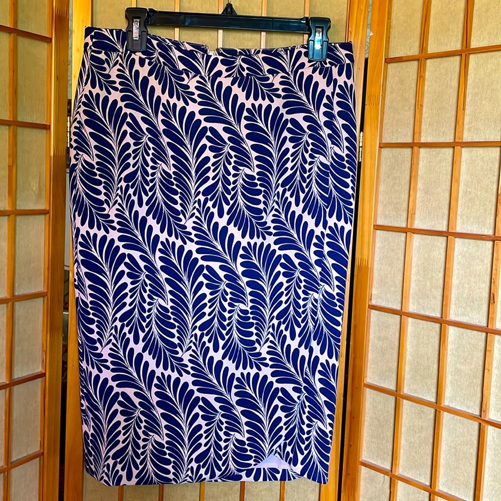 Ann Taylor Skirt Faux Wrap Pencil Skirt